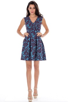 Rochie teal/mov, ROH, de ocazie , 44 Rochie teal/mov, ROH, de ocazie , 44