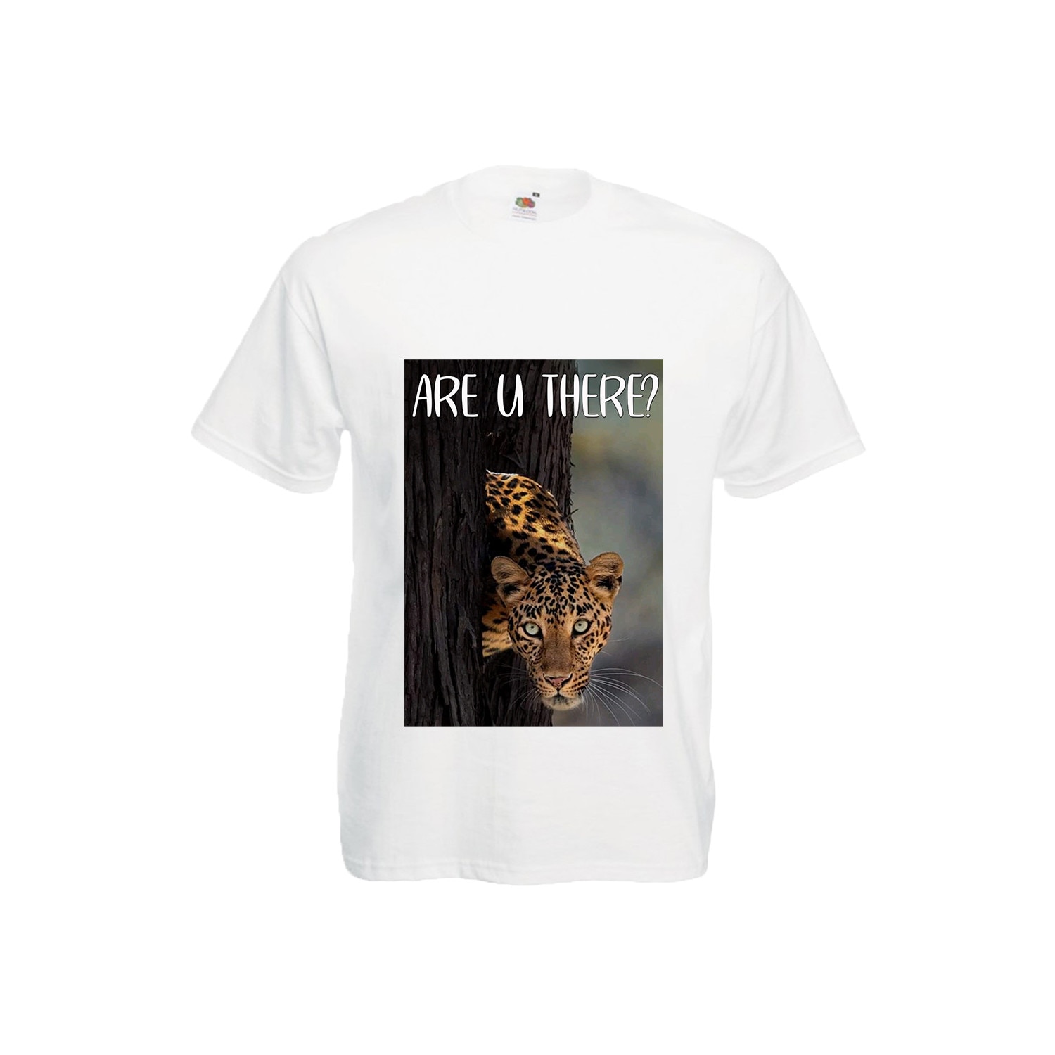 Tricou barbatesc personalizat Are U there, tricou imprimeu DTG S