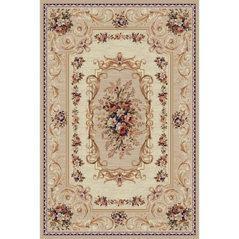 Covor Clasic, Lotos 535, Bej / Crem, 150x300 cm, 1800 gr/mp Covor Clasic, Lotos 535, Bej / Crem, 150x300 cm, 1800 gr/mp