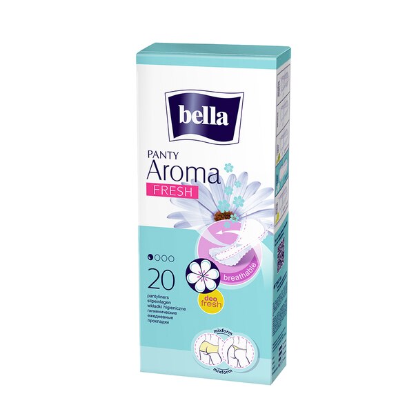 Absorbante zilnice Panty Aroma Fresh Bella, 20 bucati
