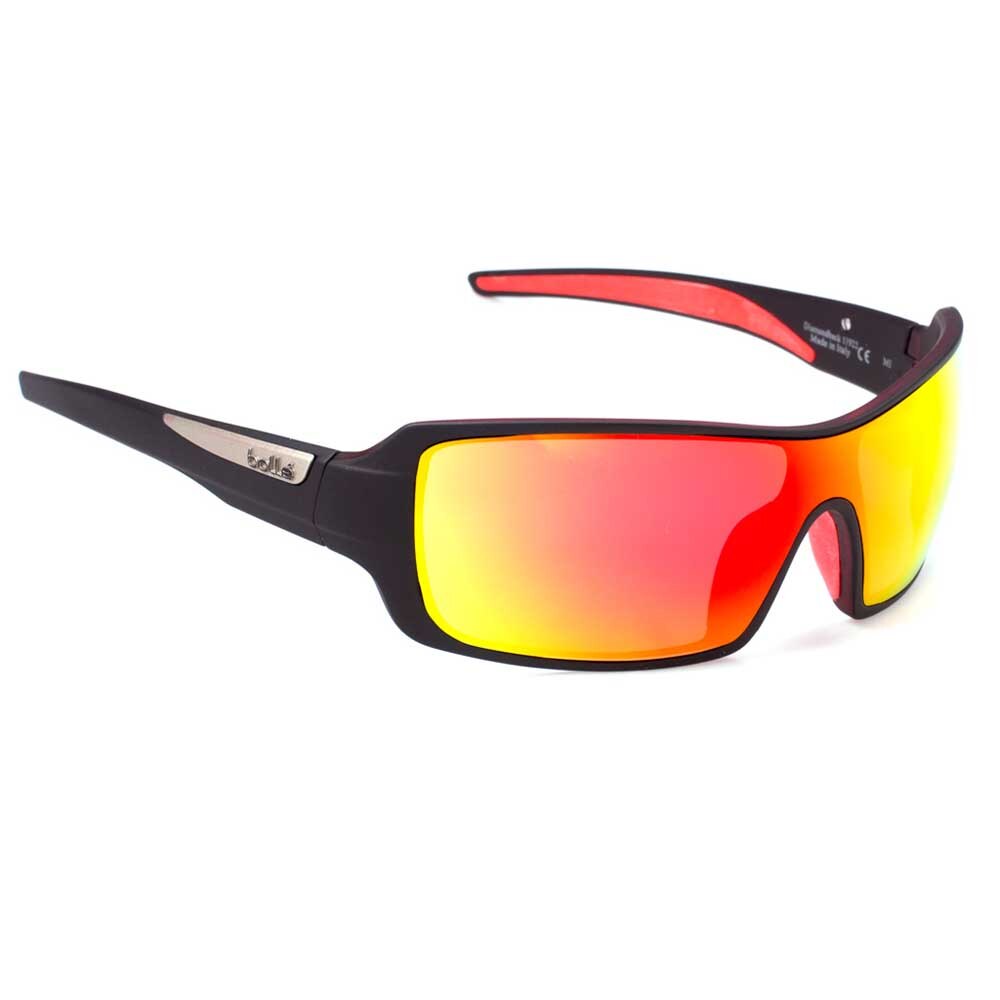 Ochelari de soare Sport Bolle Diamondback, Negru Mat/ Tns Rosu