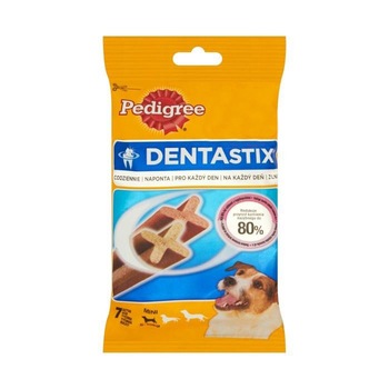 Recompensa Pedigree Dentastix mini 110 g pentru caini Recompensa Pedigree Dentastix mini 110 g pentru caini