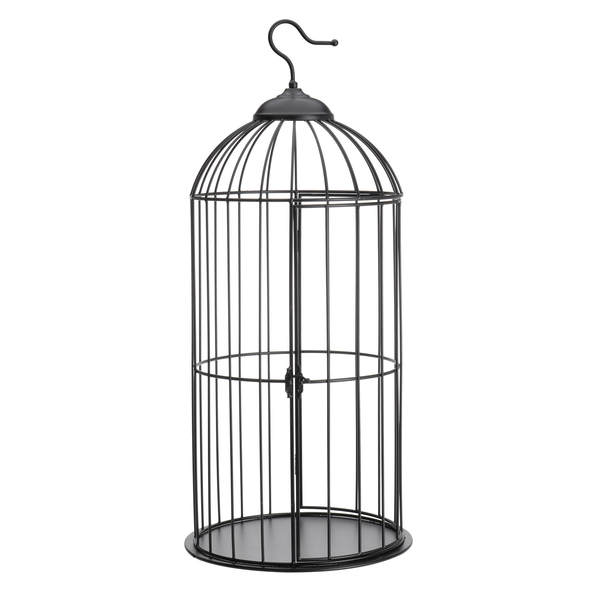 Colivie metalica cu agatatoare, inaltime 44 cm