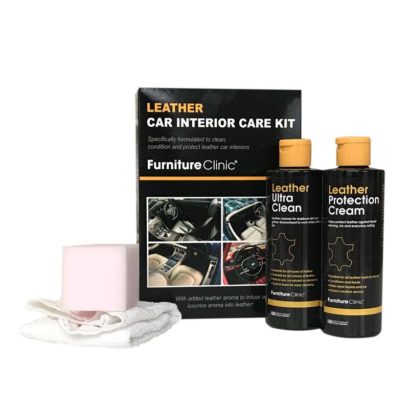 Set Pentru Intretinere Captuseala Salonului Din Piele