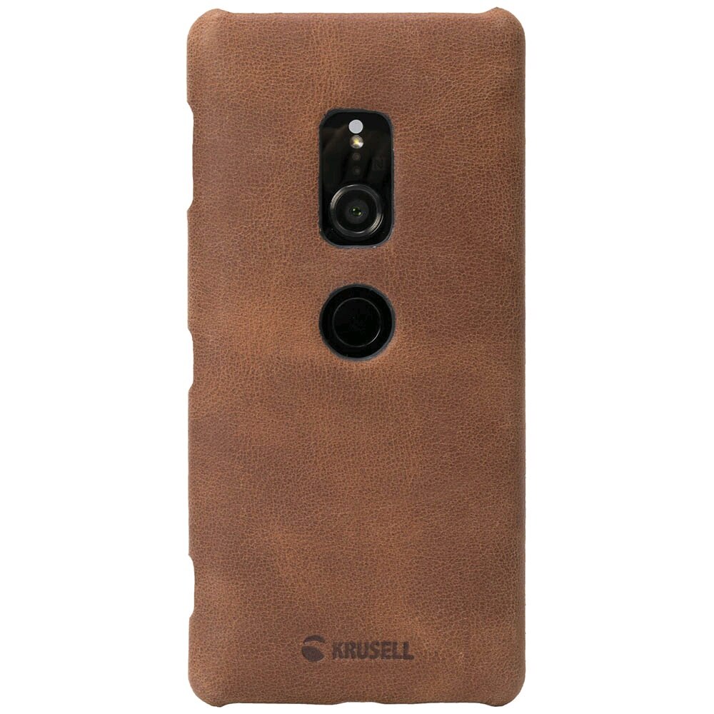 Husa de protectie Krusell Sunne, pentru Sony Xperia XZ2, vintage cognac