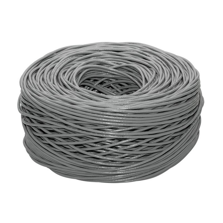 Cabletech CAT6E kábel tekercs, 305 m, réz