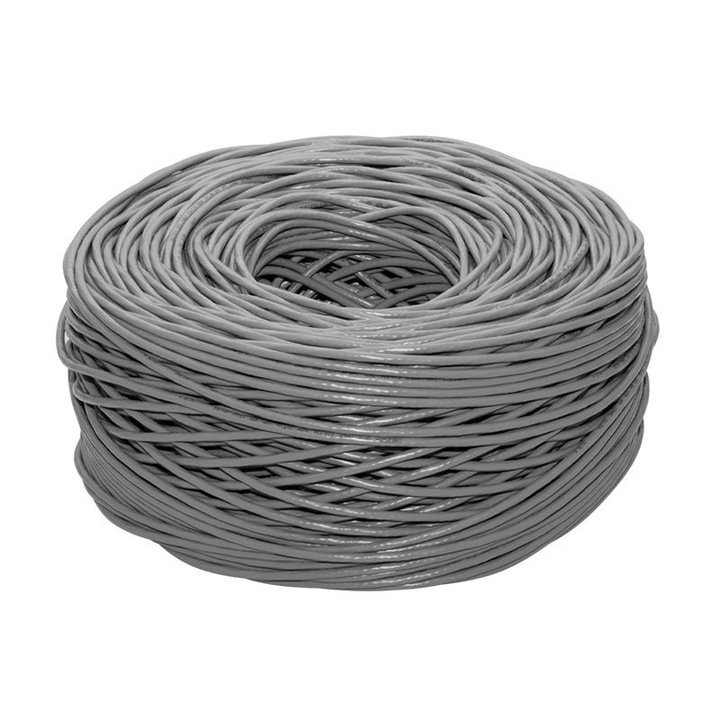 Cabletech CAT6E kábel tekercs, 305 m, réz