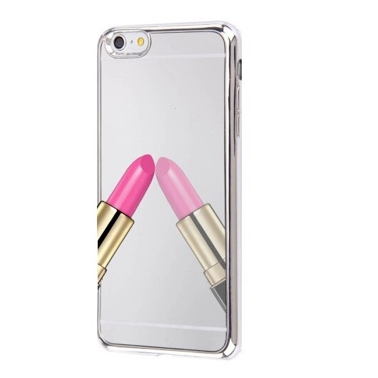 Husa protectie MIRROR CASE pentru iPhone 6 Plus si iPhone 6S Plus, Argintiu