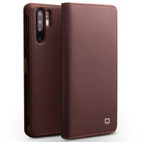 husa din piele naturala mata tip carte cu buzunare carduri huawei p30 pro - qialino business classic culoare maro imagen 51_0_
0
