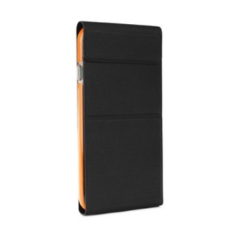 Husa GEAR4's Flip pentru iPhone 6/6S, Flip vertival, Negru/Portocaliu Husa GEAR4's Flip pentru iPhone 6/6S, Flip vertival, Negru/Portocaliu