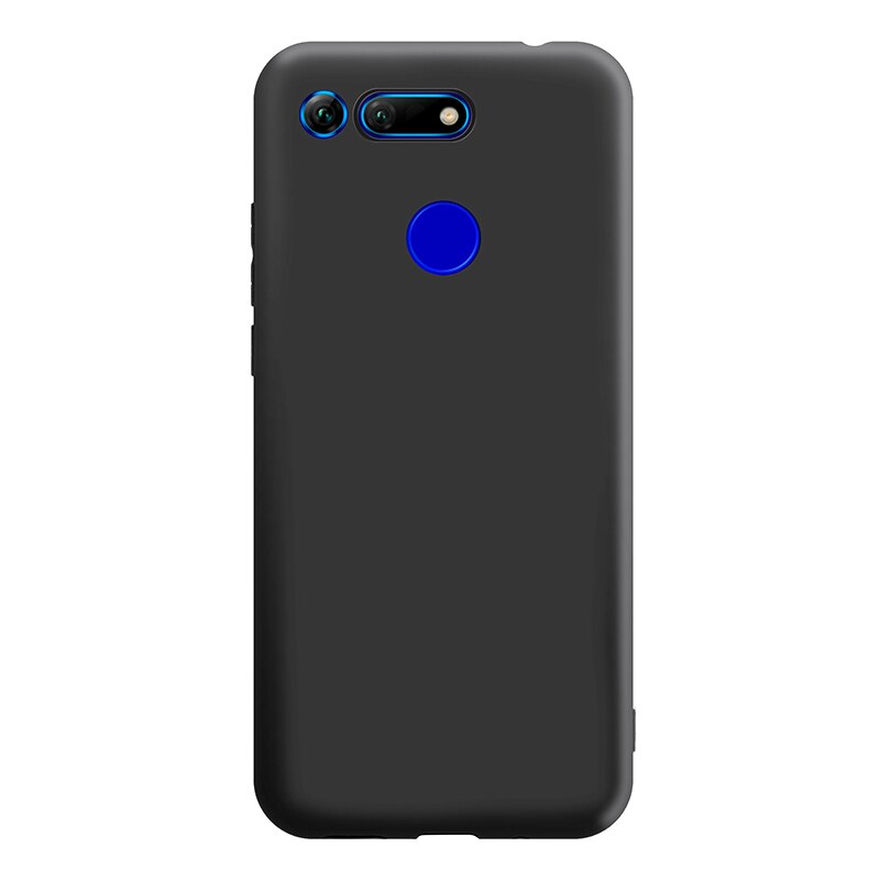 Husa protectie spate TPU pentru Huawei V20, bumper, Negru, BBL906