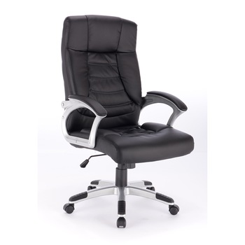 Scaun directorial ergonomic Kring Bokai, PU, Negru Scaun directorial ergonomic Kring Bokai, PU, Negru