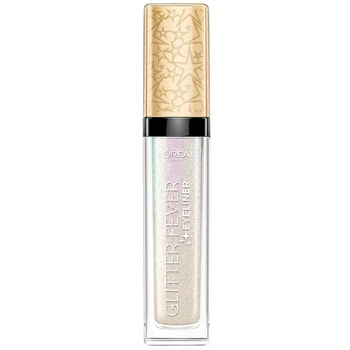 Tus de ochi cu sclipici L'Oreal Paris Glitter Fever Eyeliner, 01 Holographic Show, 6.5 ml Tus de ochi cu sclipici L'Oreal Paris Glitter Fever Eyeliner, 01 Holographic Show, 6.5 ml