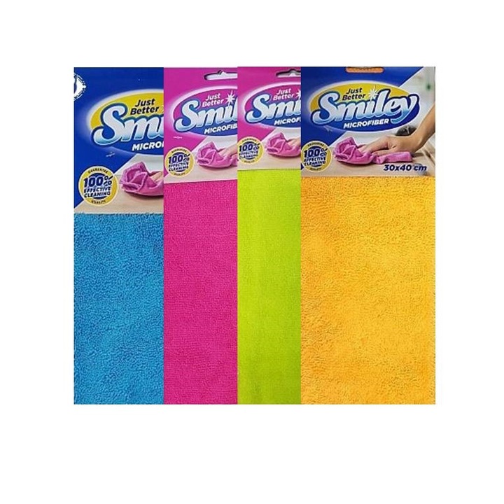 Set profesional 12 lavete microfibra, 30 x 40 cm