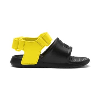 Sandale copii PUMA Divecat v2 Injex Inf, Negru/Galben - 34.5 EU Sandale copii PUMA Divecat v2 Injex Inf, Negru/Galben - 34.5 EU