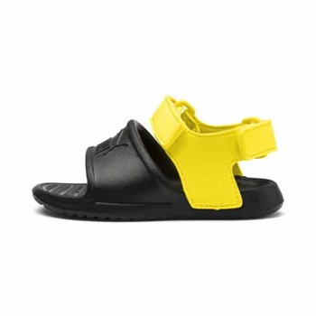 Sandale copii PUMA Divecat v2 Injex Inf, Negru/Galben - 33 EU Sandale copii PUMA Divecat v2 Injex Inf, Negru/Galben - 33 EU