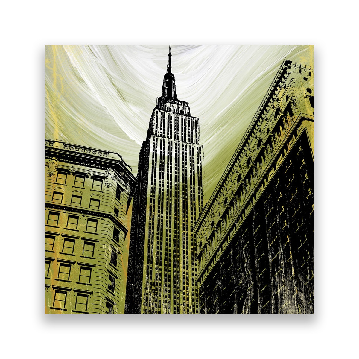 Tablou Canvas - Cladiri, New York, Empire State Building, 100 x 100 cm