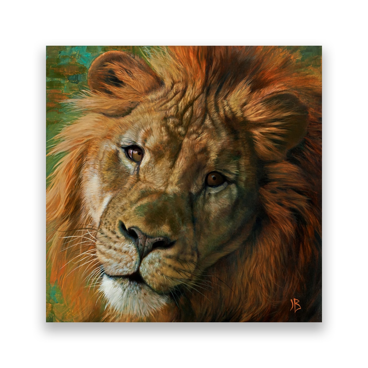 Tablou Canvas - Leu, Animale, 100 x 100 cm