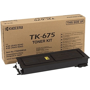 Toner Original Kyocera compatibil TK-675, Black, 20000, pagini compatibil cu KM-2540/2560/3040/3060 Toner Original Kyocera compatibil TK-675, Black, 20000, pagini compatibil cu KM-2540/2560/3040/3060