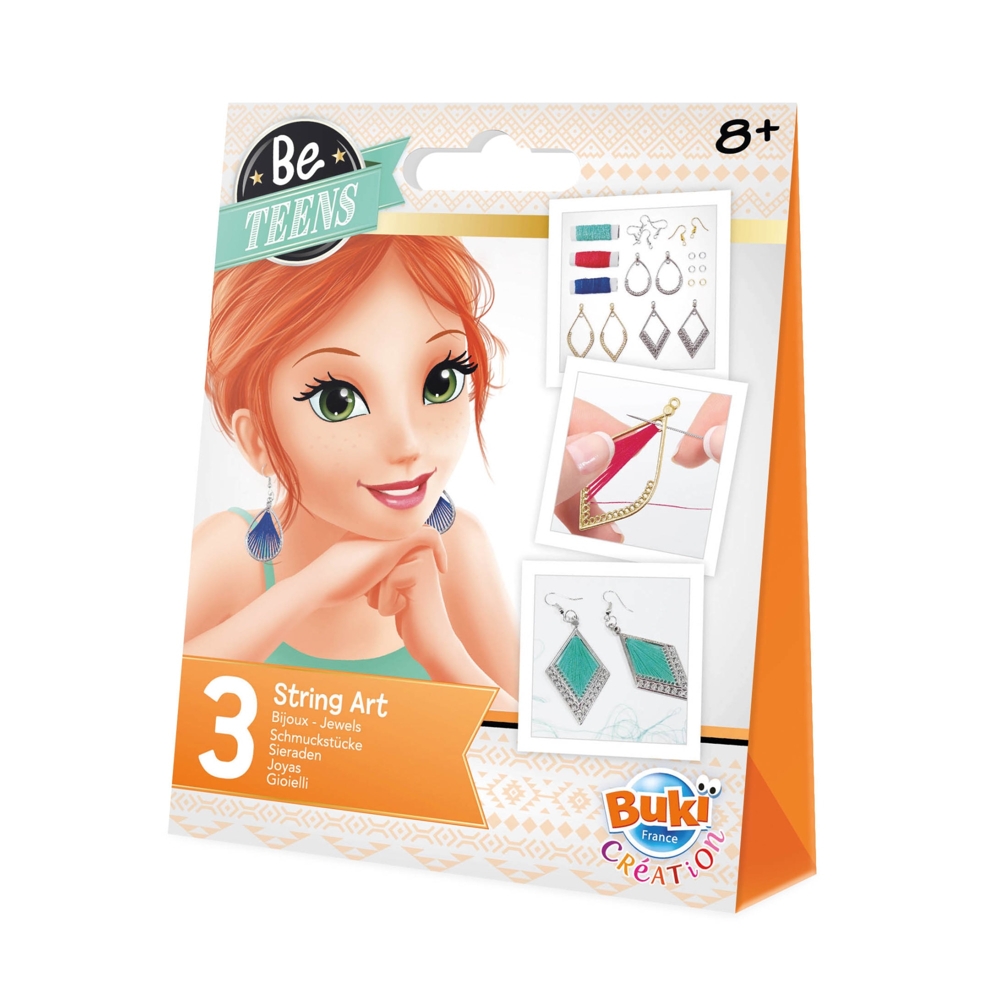 Joc educativ Buki France Faceti-va propriile cercei elegante