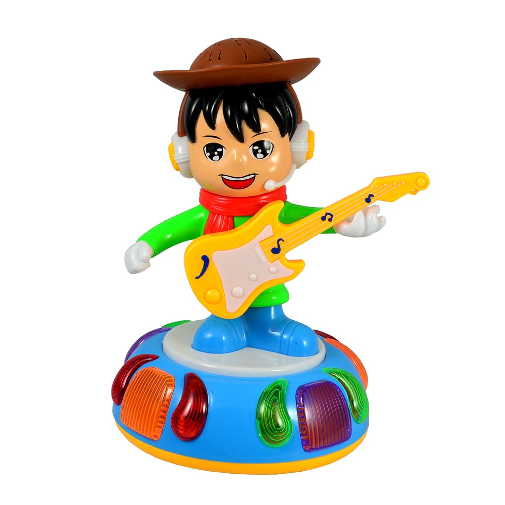 Jucarie chitarist cu sunete si lumini