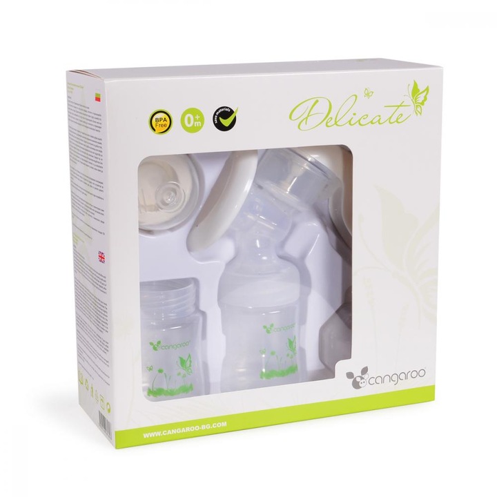 Ръчна помпа за кърма Cangaroo, Delicate
