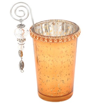 Suport lumanare, pahar cu pandativ, YB0505, Sticla 10.5 cm Suport lumanare, pahar cu pandativ, YB0505, Sticla 10.5 cm