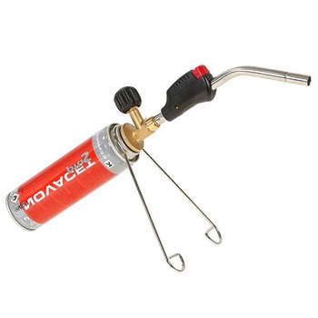 Set Arzator Sudura/Brazare/Lipire Mini cu PIEZO si 1 Butelie 60gr, Filet 7/16'' , Kemper Professional Set Arzator Sudura/Brazare/Lipire Mini cu PIEZO si 1 Butelie 60gr, Filet 7/16'' , Kemper Professional