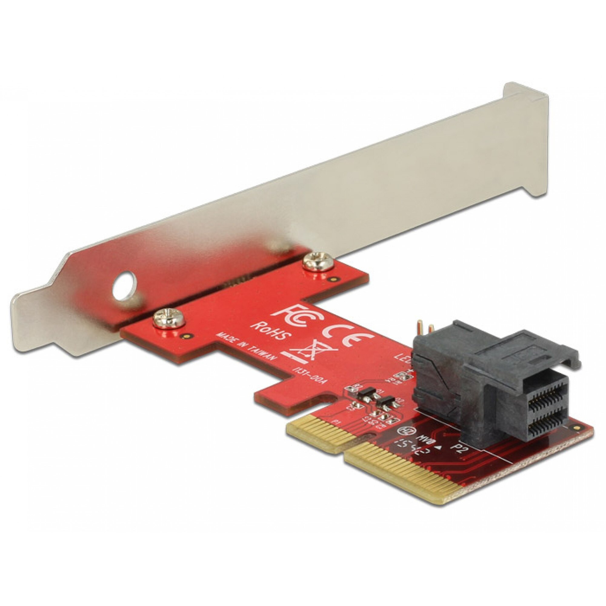PCI Express cu 1 port SFF-8643 NVMe LPFF, Delock 89535