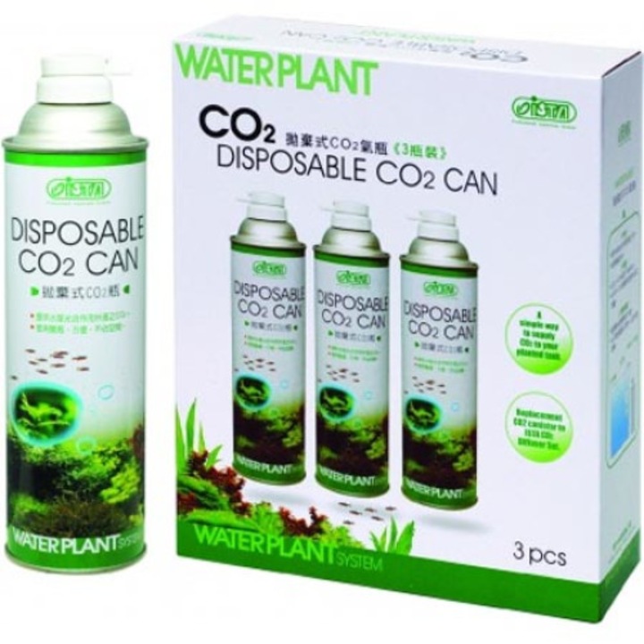 Rezerve butelii spray CO2, ISTA Disposable CO2 Canister, Set rezerva 3 doze, I-517