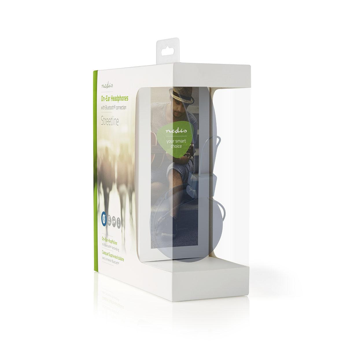 Casti multimedia bluetooth gri, NEDIS