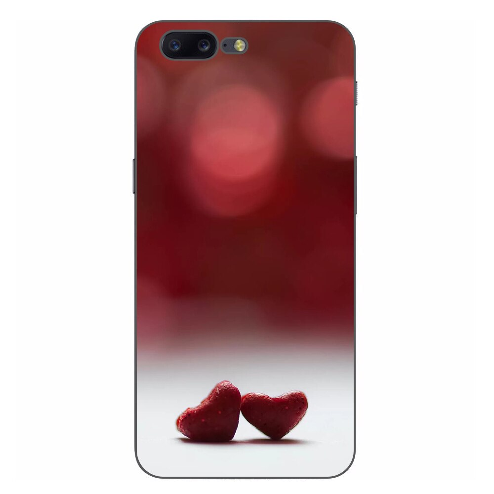 Husa OnePlus 5 Silicon Gel Tpu Model Little Hearts Multicolor