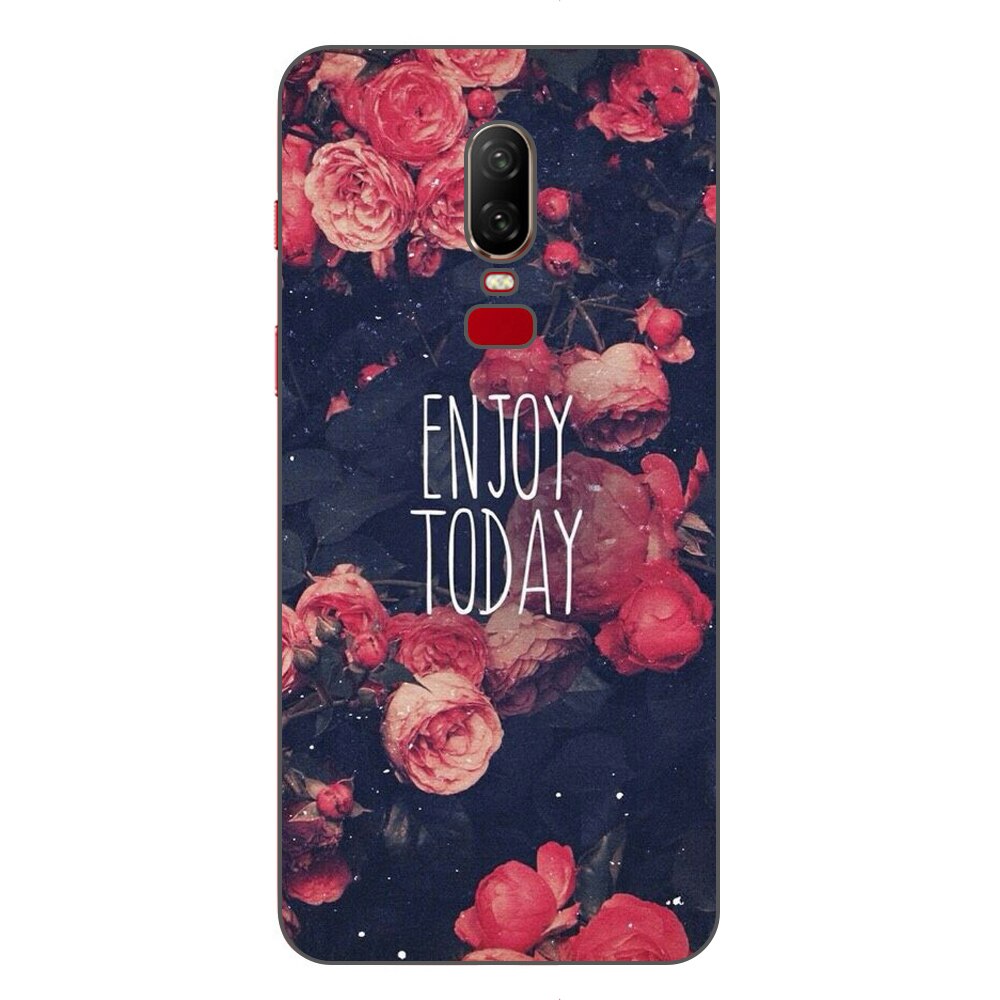 Husa OnePlus 6 Silicon Gel Tpu Model Enjoy Today Multicolor