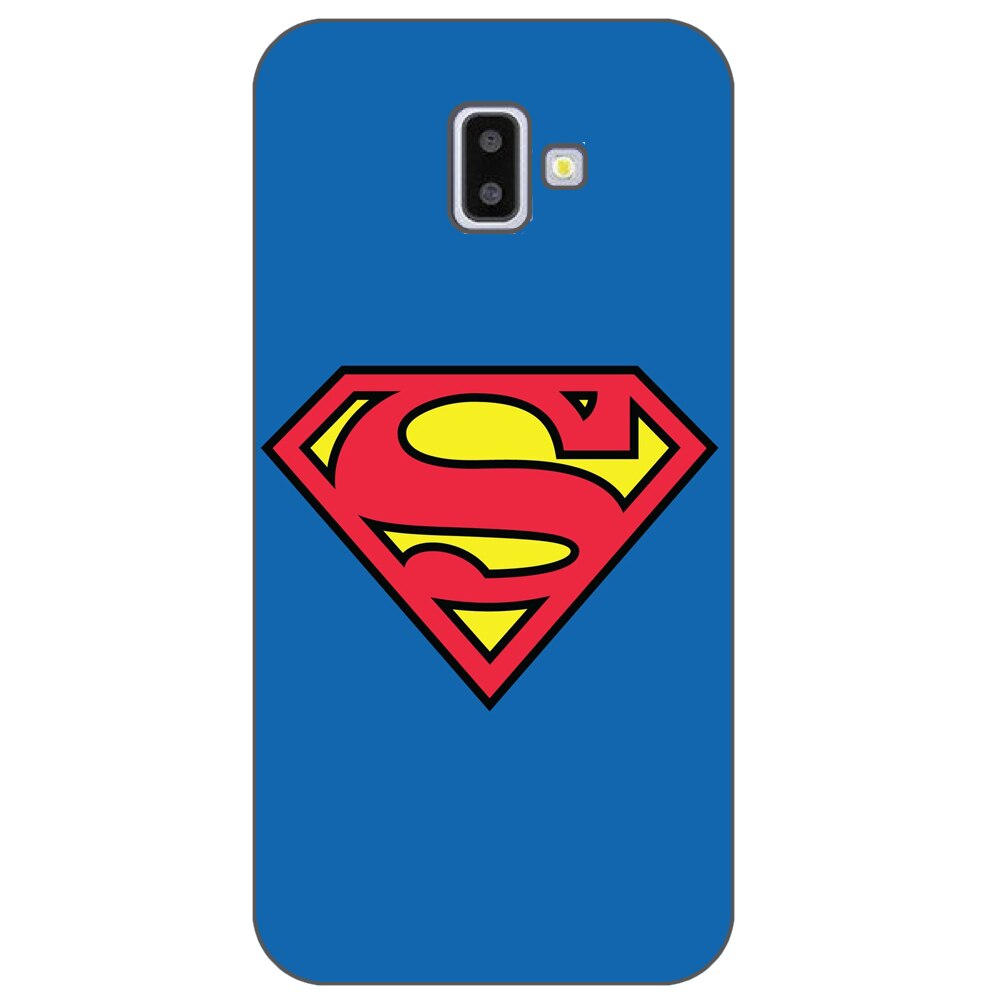 Husa Samsung Galaxy J6 Plus 2018 Silicon Gel Tpu Model Superman Multicolor
