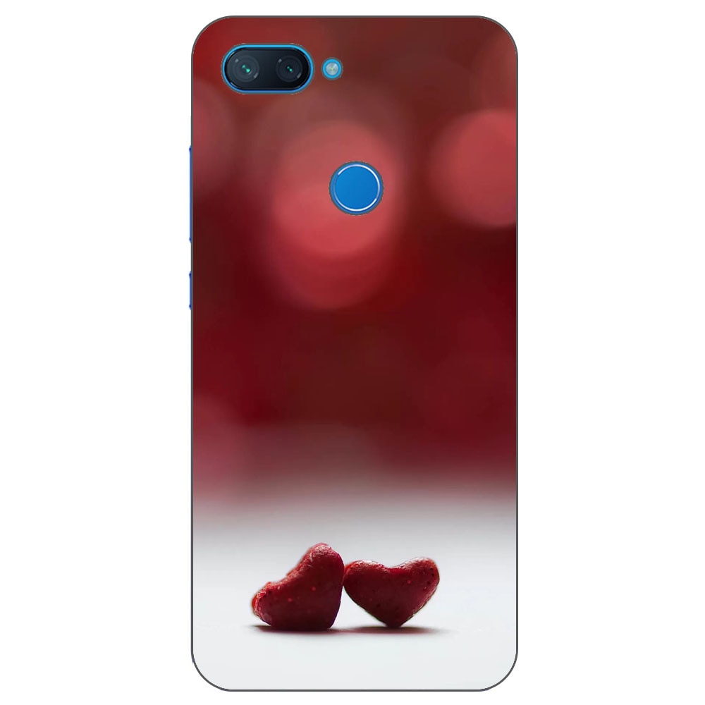 Husa Xiaomi Mi 8 Lite Silicon Gel Tpu Model Little Hearts Multicolor