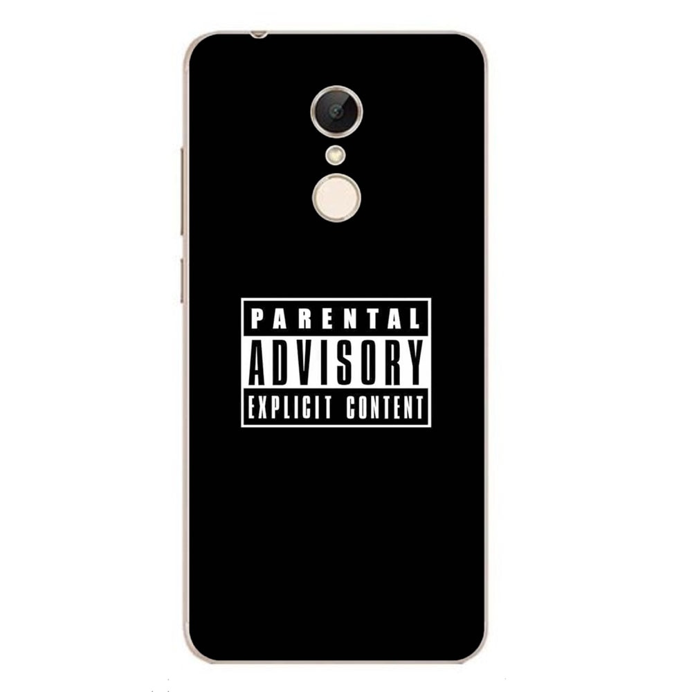 Husa Xiaomi Redmi 5 Plus Silicon Gel Tpu Model Parental Advisory Multicolor