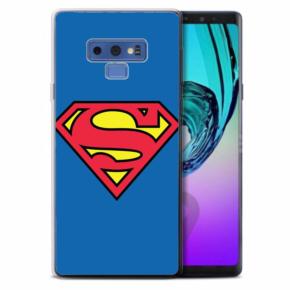 Husa Samsung Galaxy Note 9 Silicon Gel Tpu Model Superman Multicolor