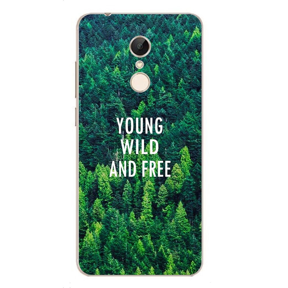 Husa Xiaomi Redmi 5 Silicon Gel Tpu Model Wild and Free Multicolor