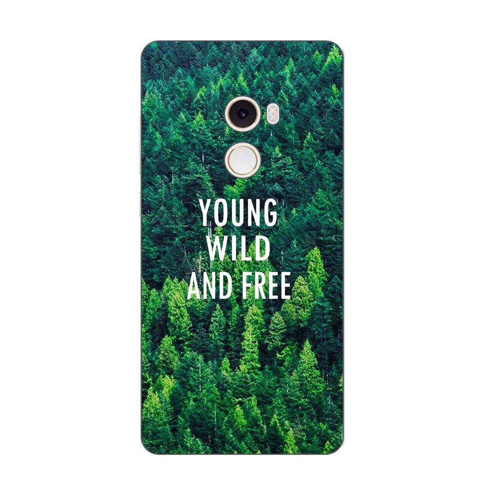 Husa Xiaomi Mi Mix 2 Silicon Gel Tpu Model Wild and Free Multicolor