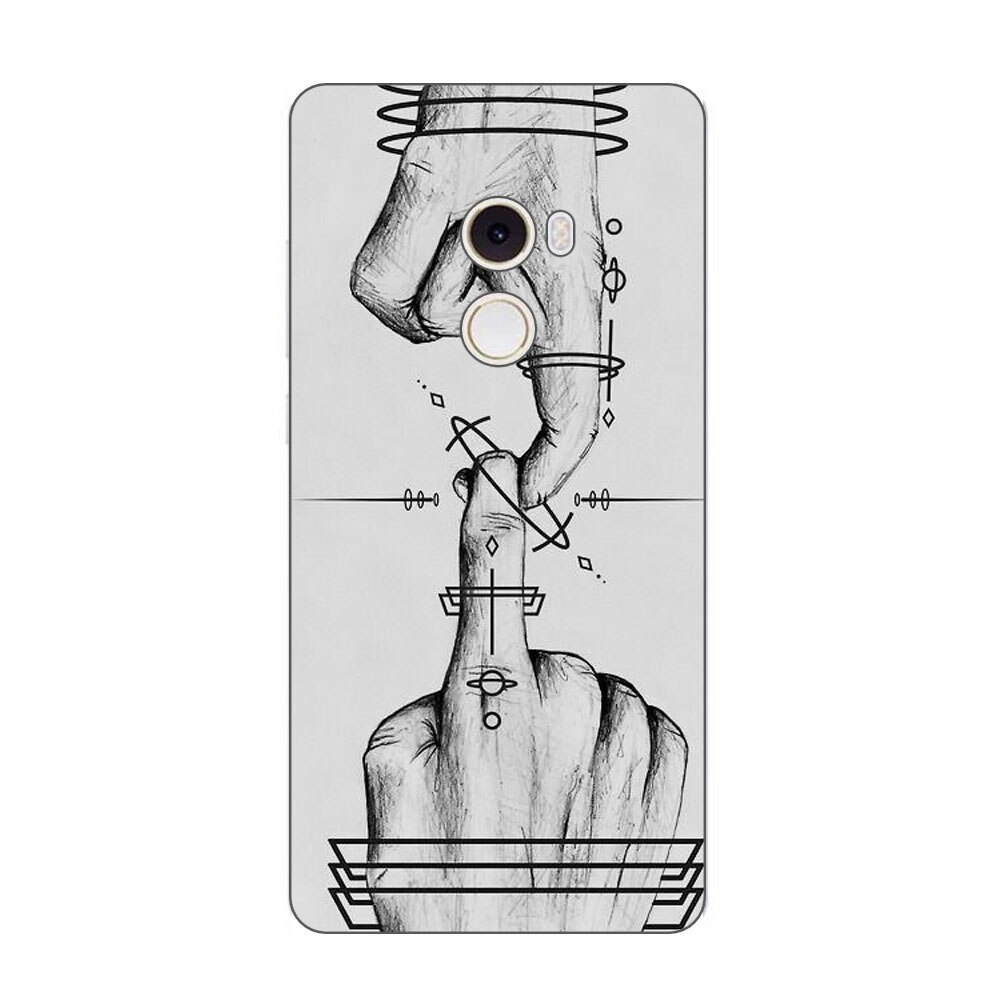 Husa Xiaomi Mi Mix 2 Silicon Gel Tpu Model Universe Touch Multicolor