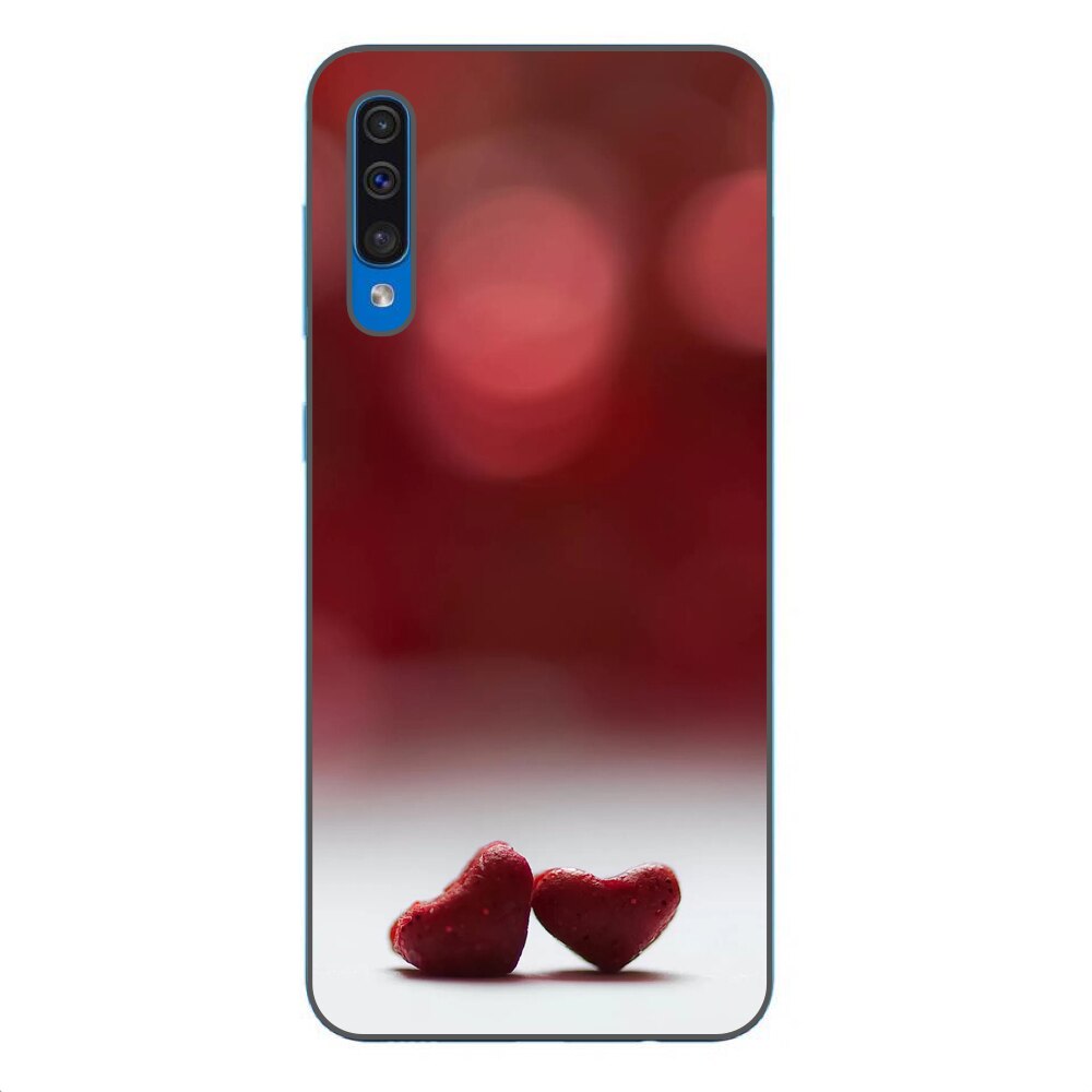Husa Samsung Galaxy A70 Silicon Gel Tpu Model Little Hearts Multicolor