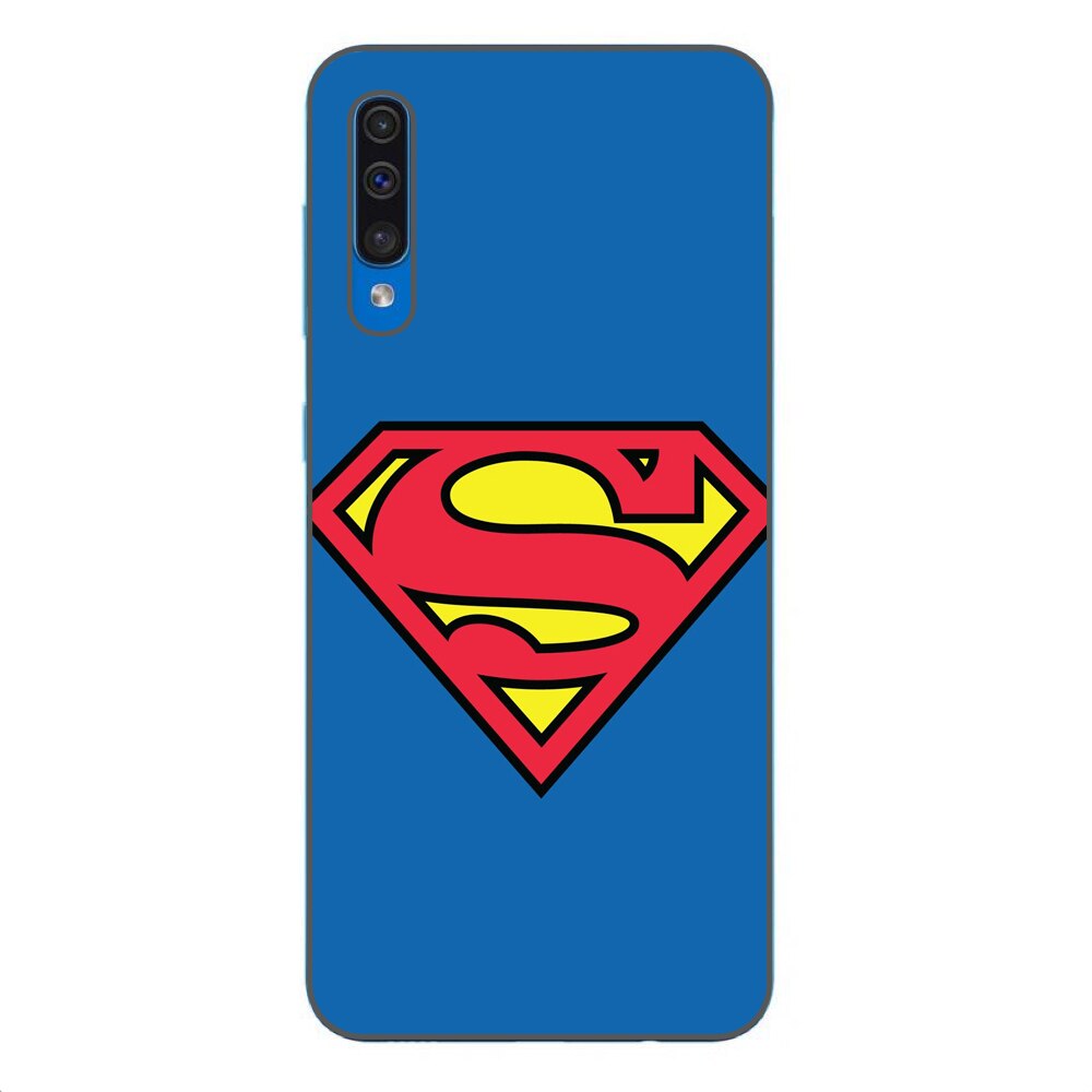 Husa Samsung Galaxy A70 Silicon Gel Tpu Model Superman Multicolor