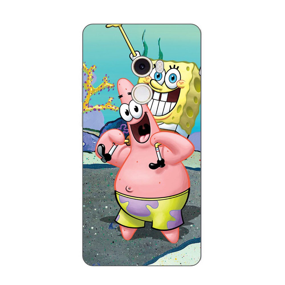 Husa Xiaomi Mi Mix 2 Silicon Gel Tpu Model Spongebob Multicolor