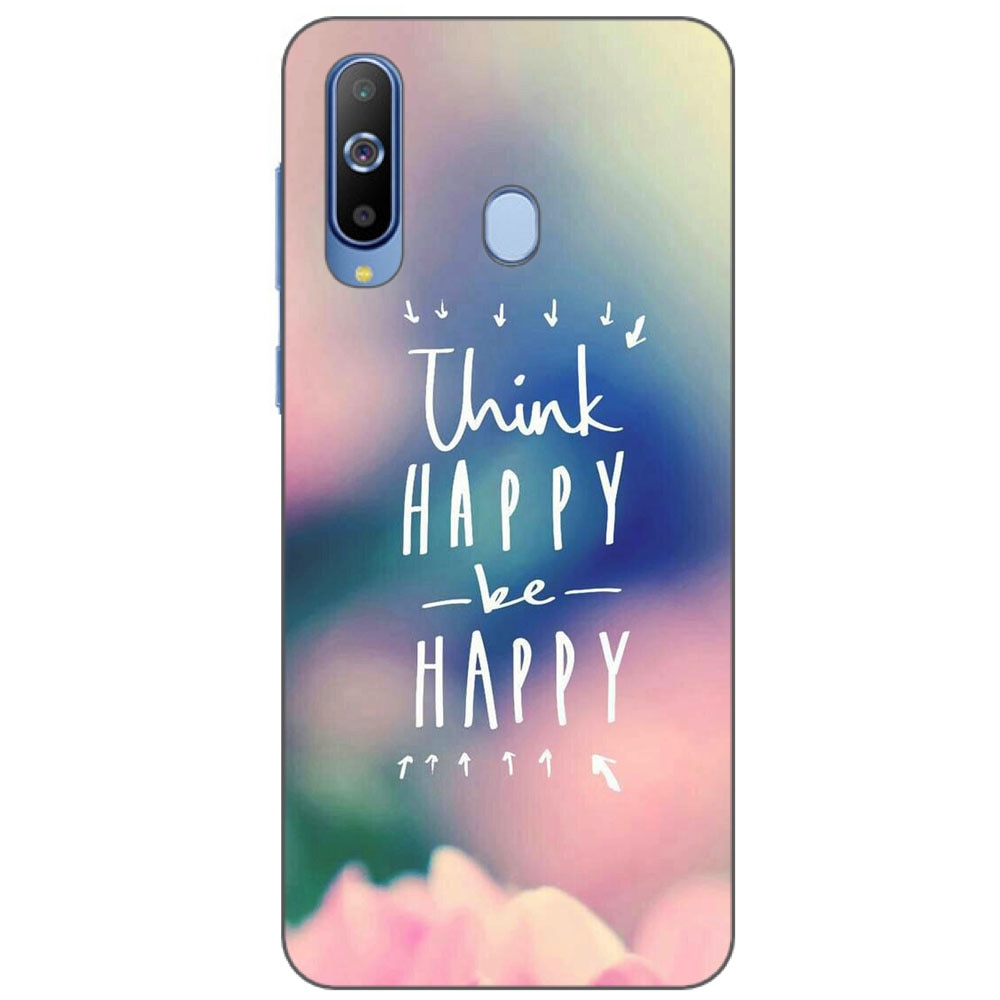 Husa Samsung Galaxy A8s Silicon Gel Tpu Model Think Positive Multicolor