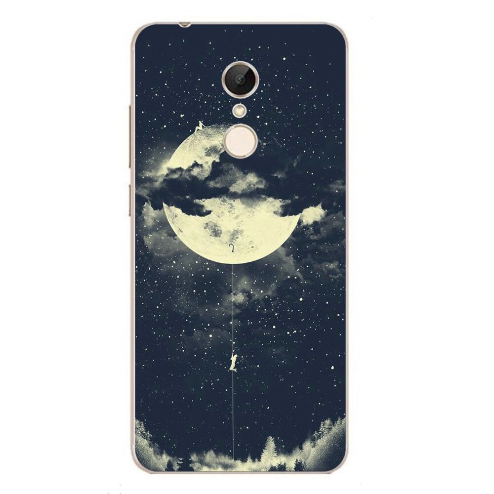 Husa Xiaomi Redmi 5 Silicon Gel Tpu Model Moon Climbing Multicolor