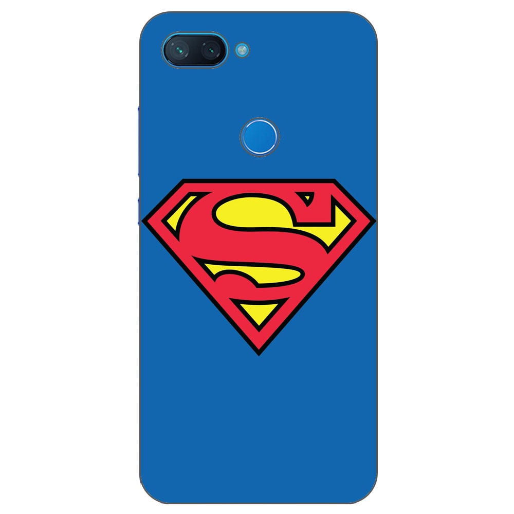 Husa Xiaomi Mi 8 Lite Silicon Gel Tpu Model Superman Multicolor