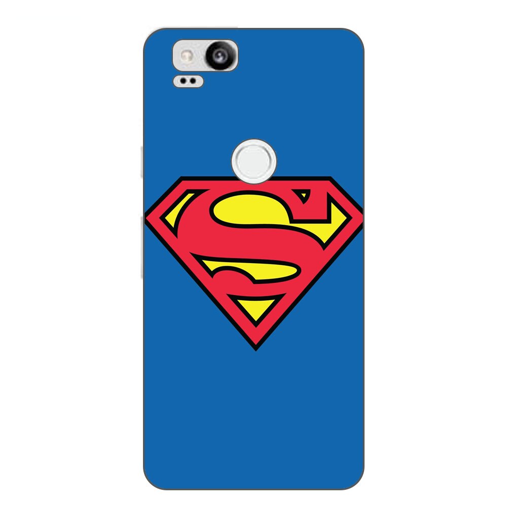 Husa Google Pixel 2 Silicon Gel Tpu Model Superman Multicolor