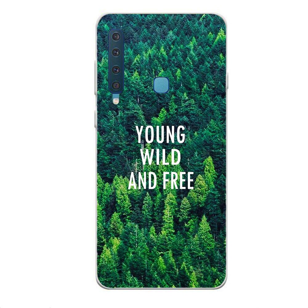 Husa Samsung Galaxy A9 2018 Silicon Gel Tpu Model Wild and Free Multicolor