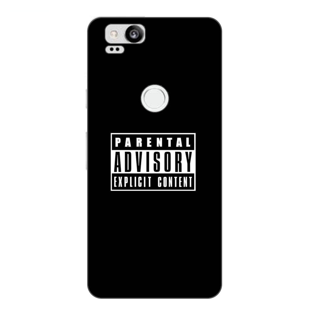 Husa Google Pixel 2 Silicon Gel Tpu Model Parental Advisory Multicolor