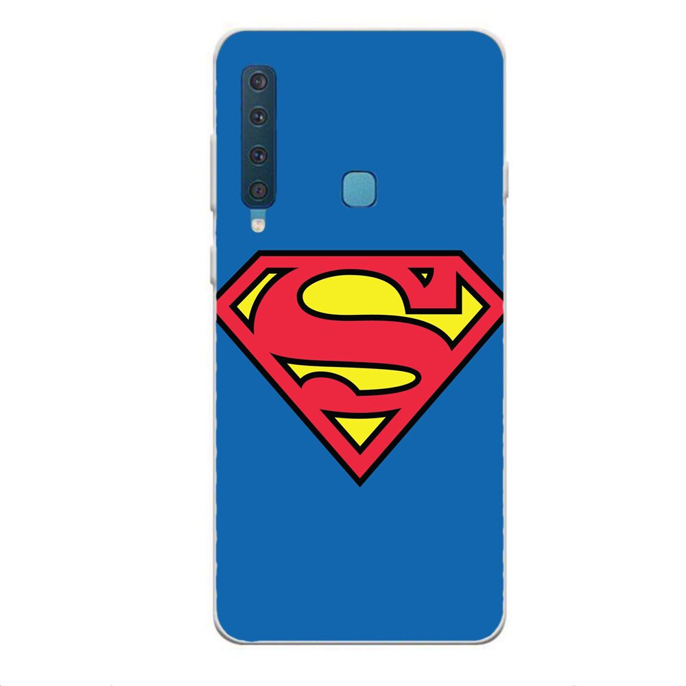 Husa Samsung Galaxy A9 2018 Silicon Gel Tpu Model Superman Multicolor